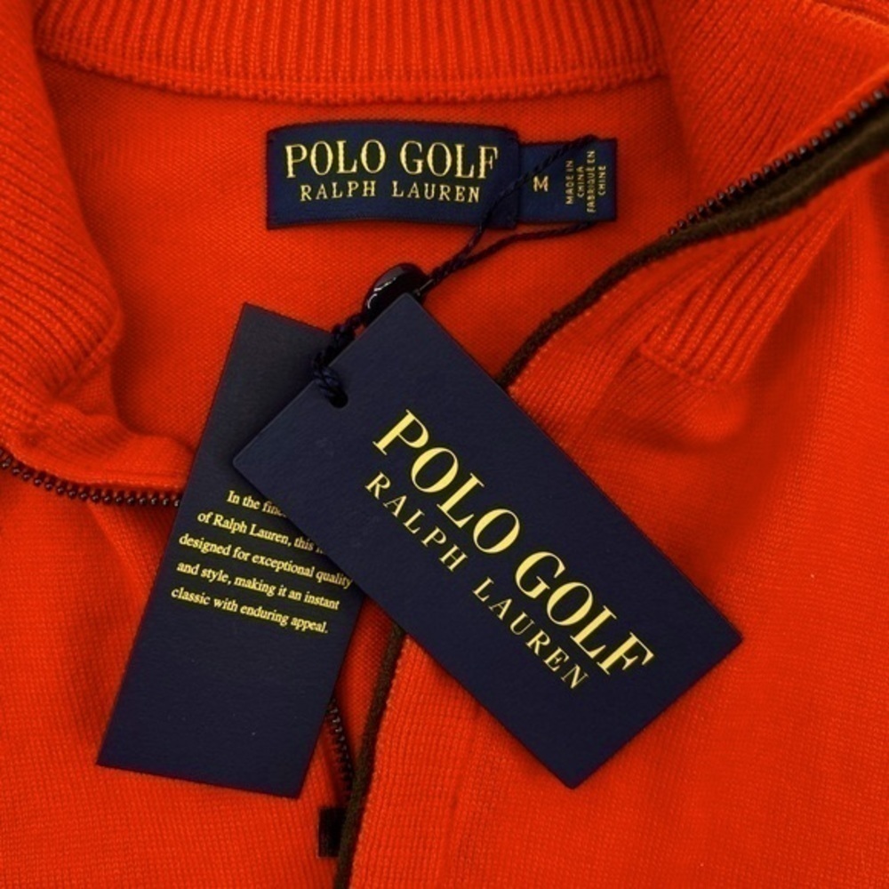 Polo Golf Ralph Lauren Men’s Pullover Quarter Zip Sweater - Picture 11 of 12